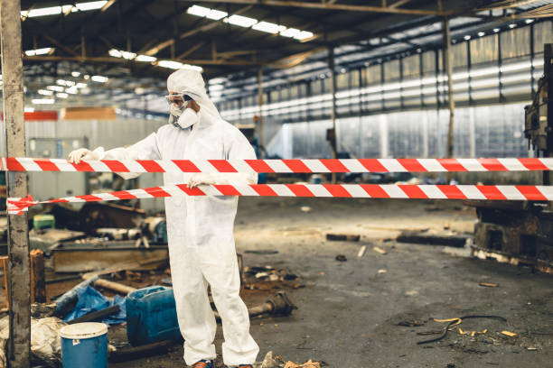 Professional Biohazard technician working in Colchester, CT